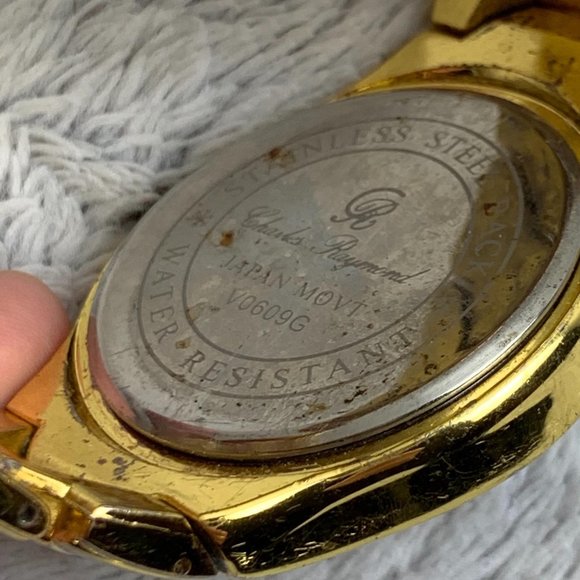 CHARLES RAYMOND QUARTZ JAPAN MOV’T STAINLESS STEEL - Picture 6 of 8